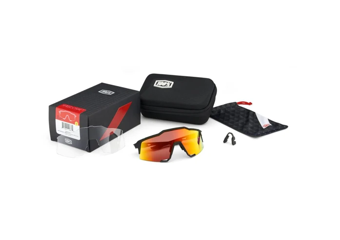 100% Speedcraft - Gloss Black - Photochromic Lens - Image 4