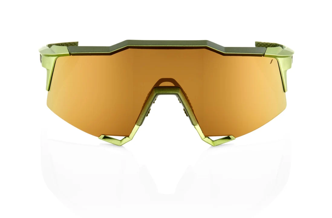 100% Speedcraft - Matte Metalic Viperdae - Bronze Multilayer Mirror Lens - Image 2