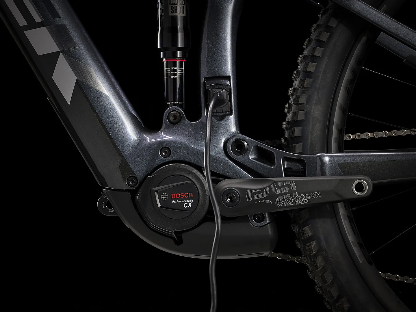 2024 Trek Rail 9.7 Gen 4 - Galactic Grey - Image 4