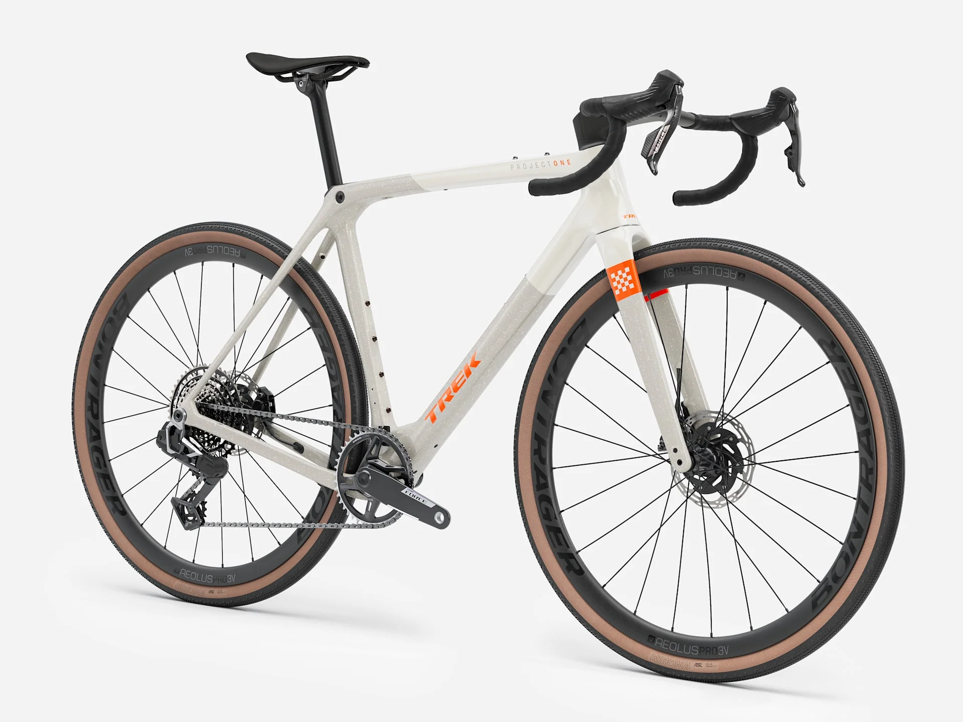 2026 Trek Checkmate SLR 7 AXS - Era White/Buff Beige - Image 2