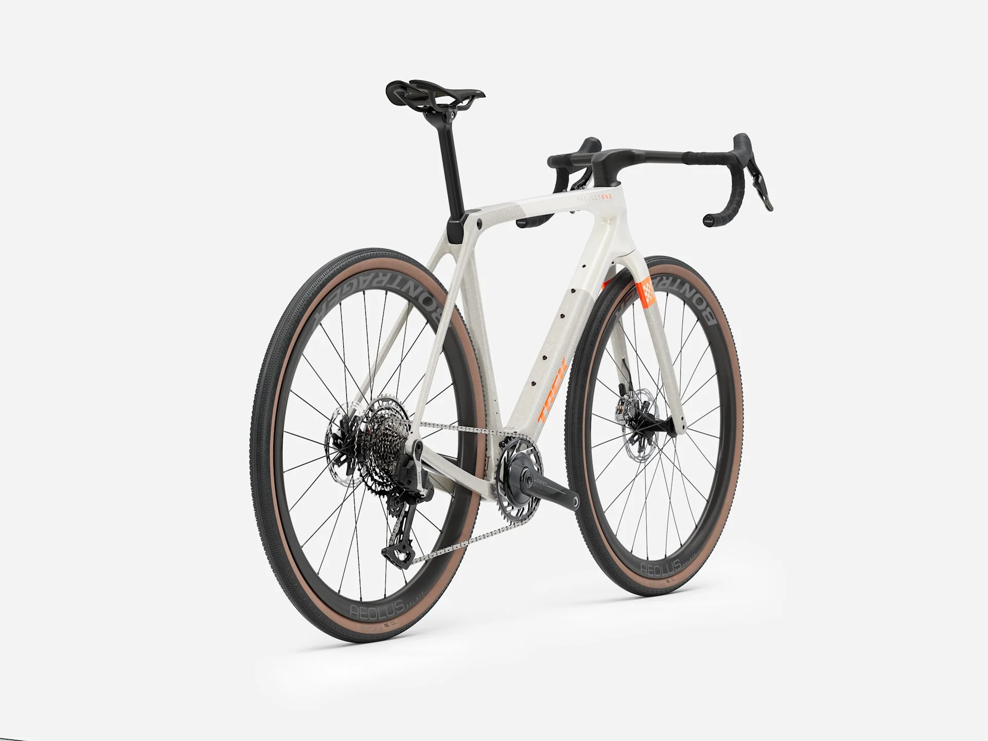 2026 Trek Checkmate SLR 9 AXS - Era White/Buff Beige - Image 2