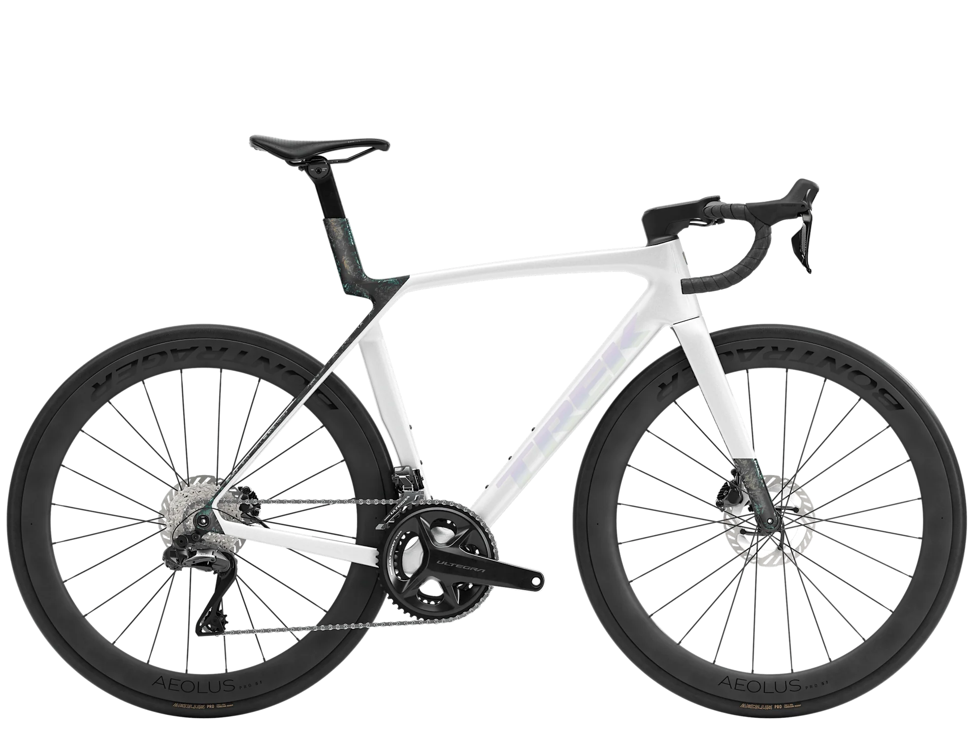 2026 Trek Madone SL 7 Gen 8 - Gloss Crystal White/Matte Deep Smoke