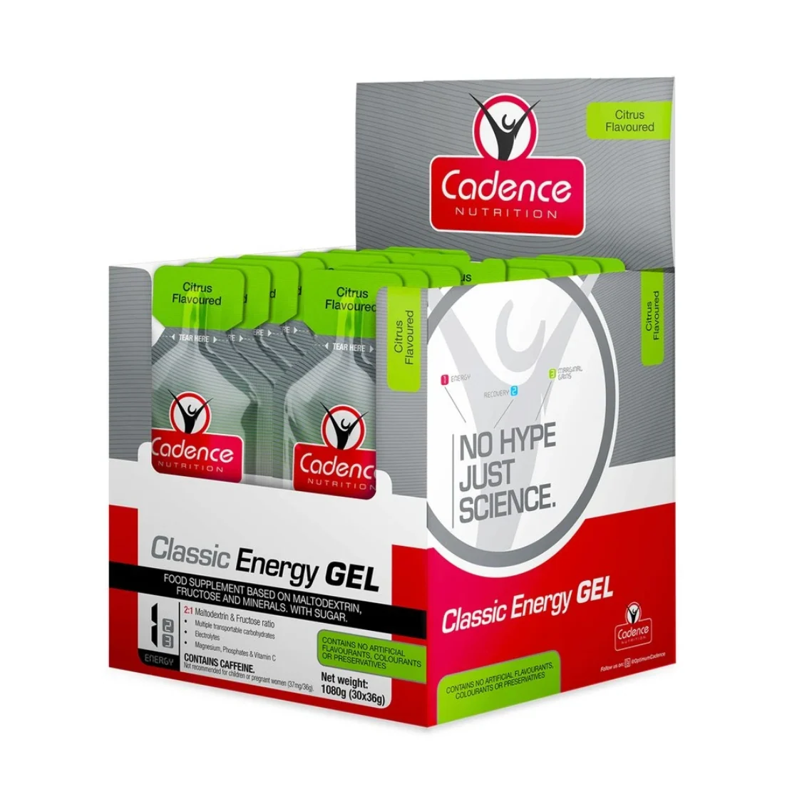 Cadence Citrus Gel 36g Energy Gels - Image 2