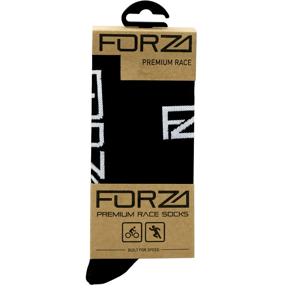 FORZA Premium Race Socks - Black