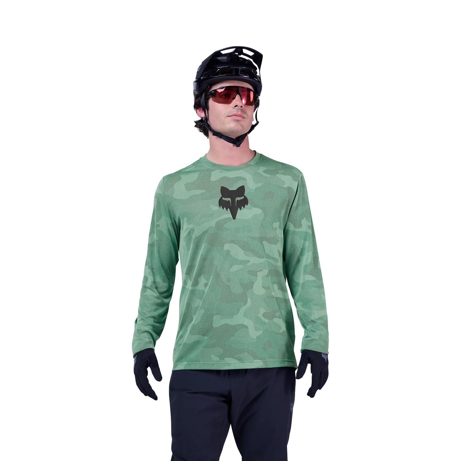 Fox Ranger TruDri Long Sleeve Jersey Pine - Image 3