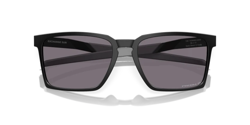 Oakley Exchange Sun- Satin Black Prizm Grey Polarized - Image 8