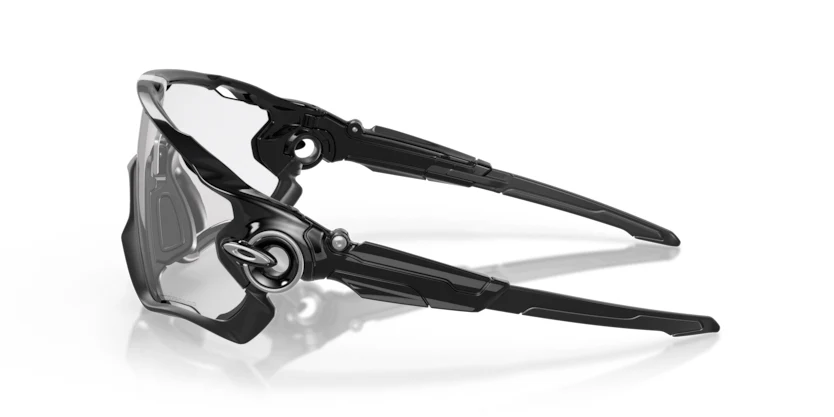 Oakley Jawbreaker- Polished Black Clear Photochromic - Image 3