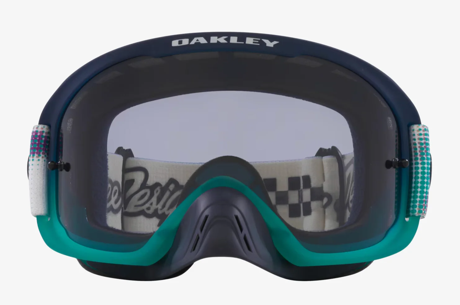 Oakley O-Frame® 2.0 PRO MX Goggles TLD- Pixel Strap Grey Lens - Image 2