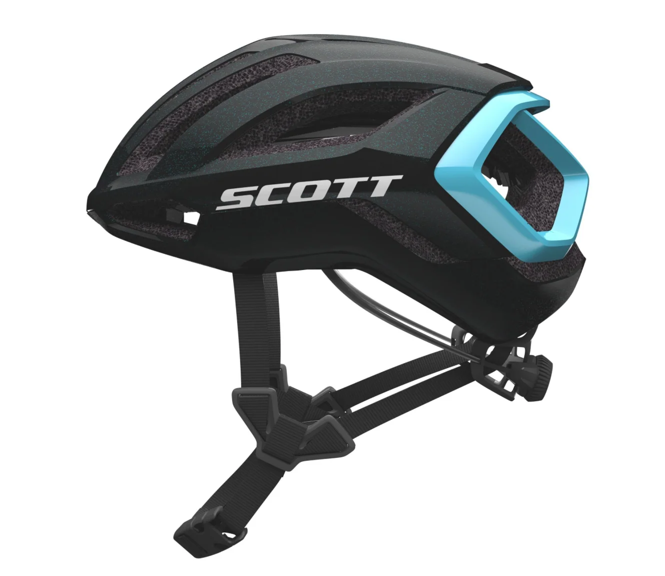 Scott Centric + Helmet- Black/ Light Blue - Image 2