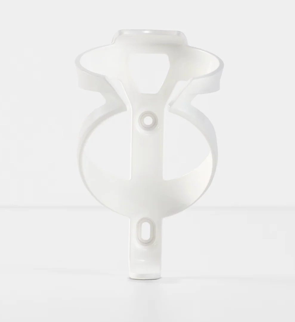 Trek Elite Recycled Water Bottle Cage- White Gloss - Image 2