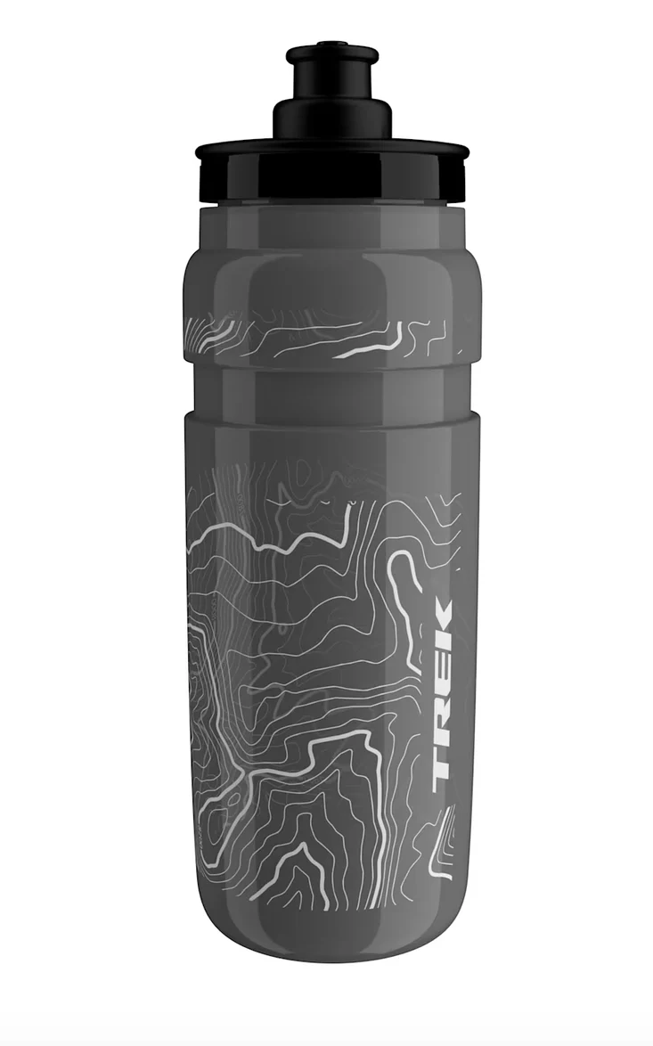 Trek Flag Water Bottle 740ml- Grey/White