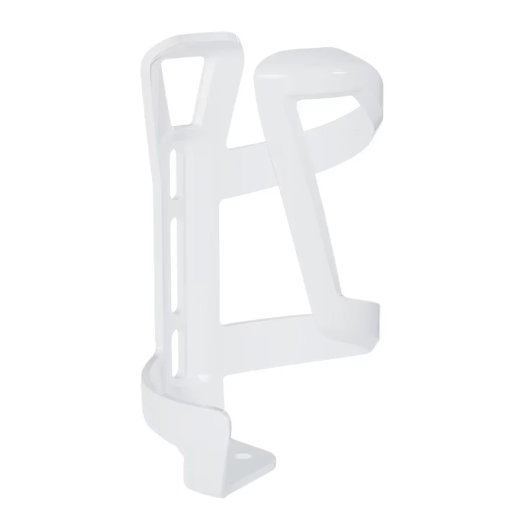 Trek Left Side Load Recycled Water Bottle Cage- Gloss White - Image 2