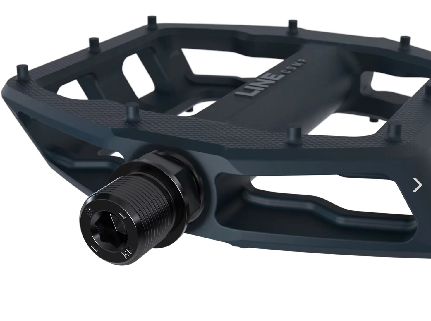 Trek Line Comp Flat Pedal Set- Nautical Navy - Image 4