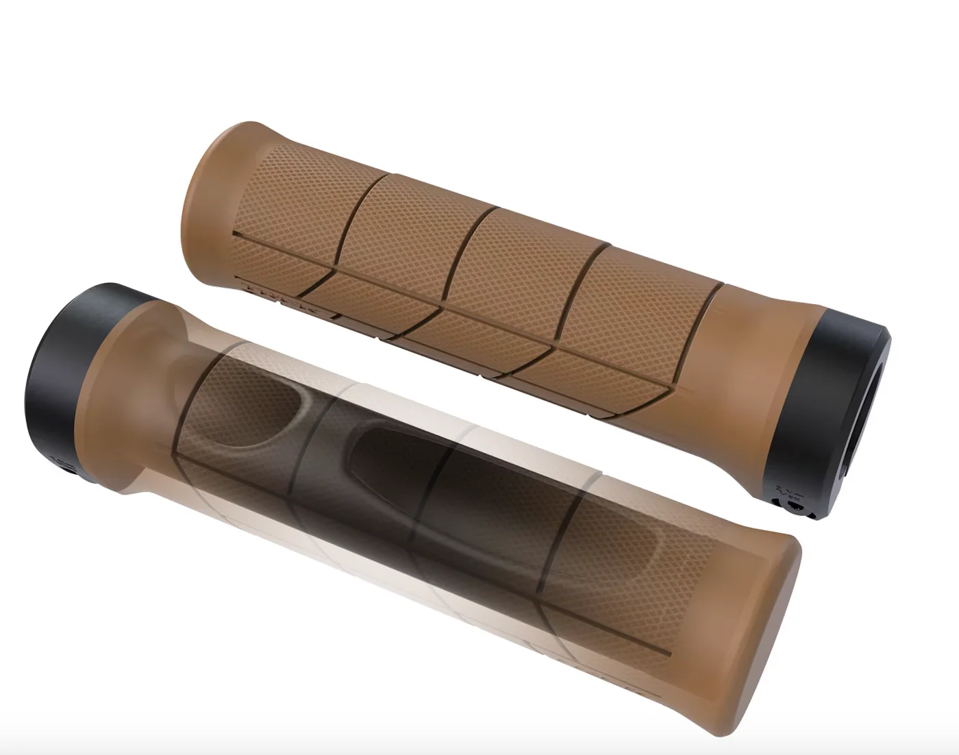 Trek Line Comp MTB Grip Set 135mm - Tan - Image 3