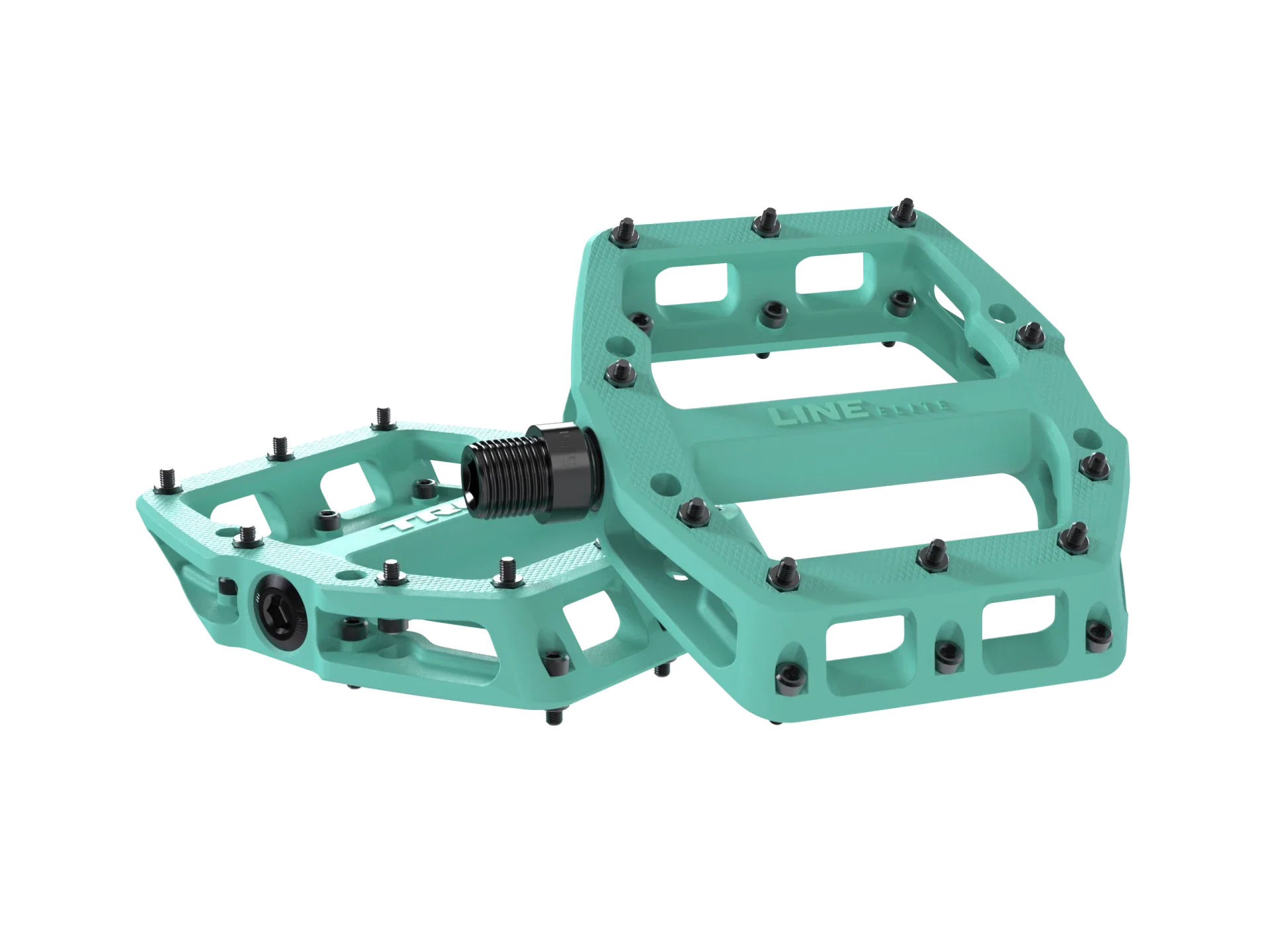 Trek Line Elite MTB Pedal Set - Miami Green - Image 2