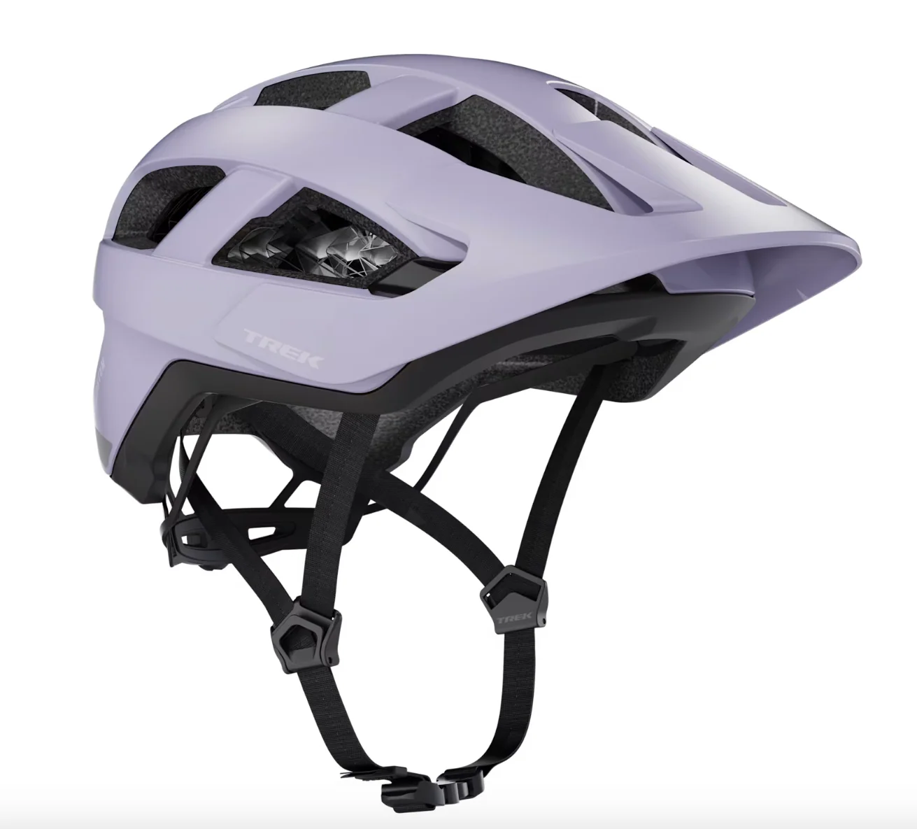 Trek Quantum WaveCel Mountain Bike Helmet - Matte Lavender Haze