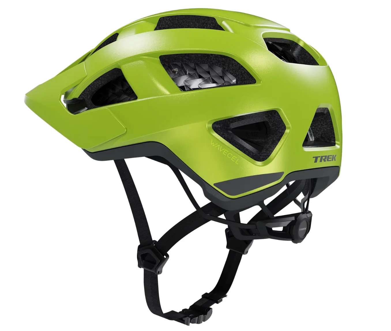 Trek Quantum WaveCel Mountain Bike Helmet- Matte Power Surge - Image 3