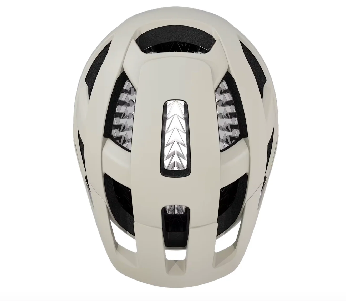 Trek Quantum WaveCel Mountain Bike Helmet-  Matte White/ Old style Gold - Image 4